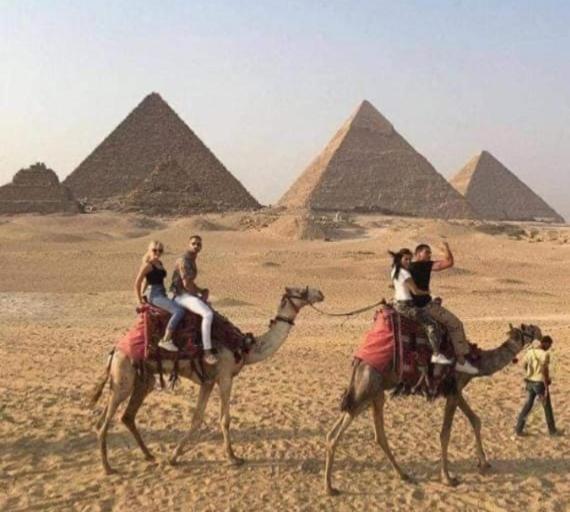 Momen Pyramids Inn Kafret el-Gabal Extérieur photo