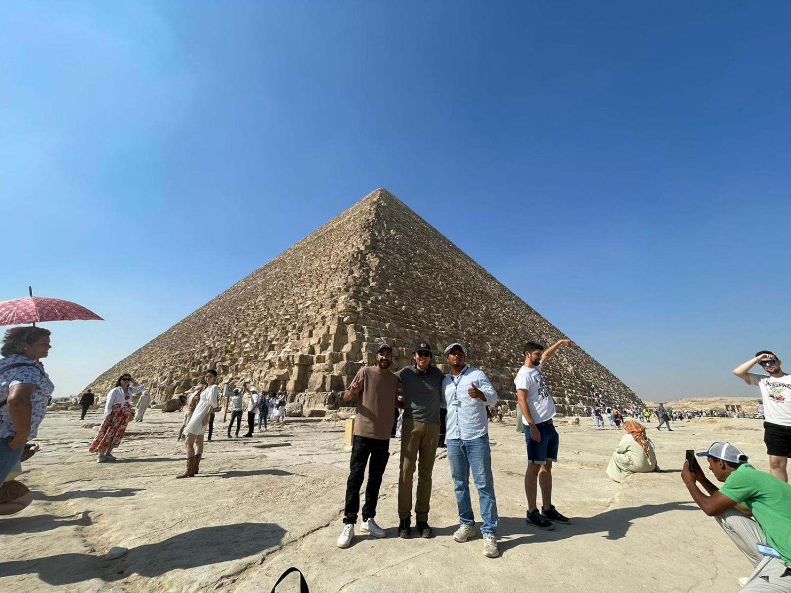 Momen Pyramids Inn Kafret el-Gabal Extérieur photo
