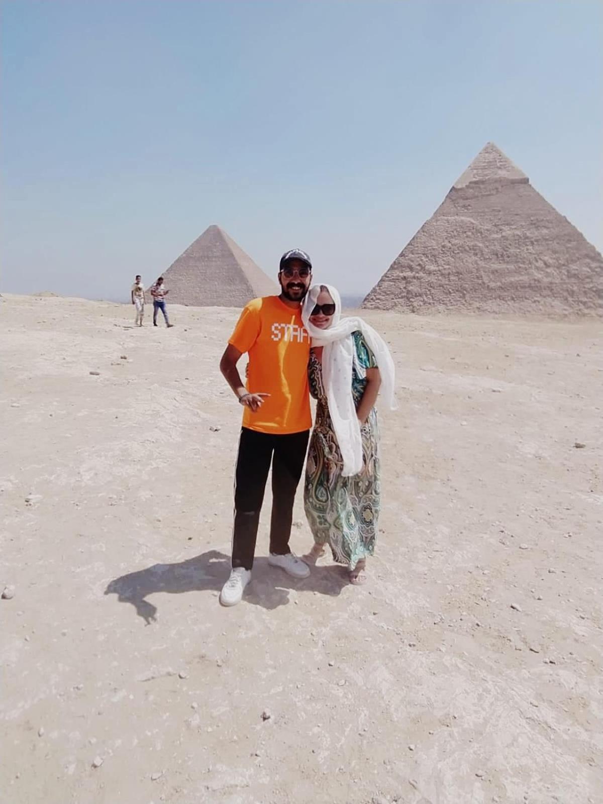 Momen Pyramids Inn Kafret el-Gabal Extérieur photo