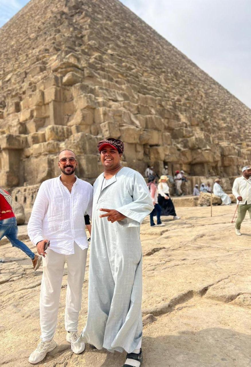 Momen Pyramids Inn Kafret el-Gabal Extérieur photo